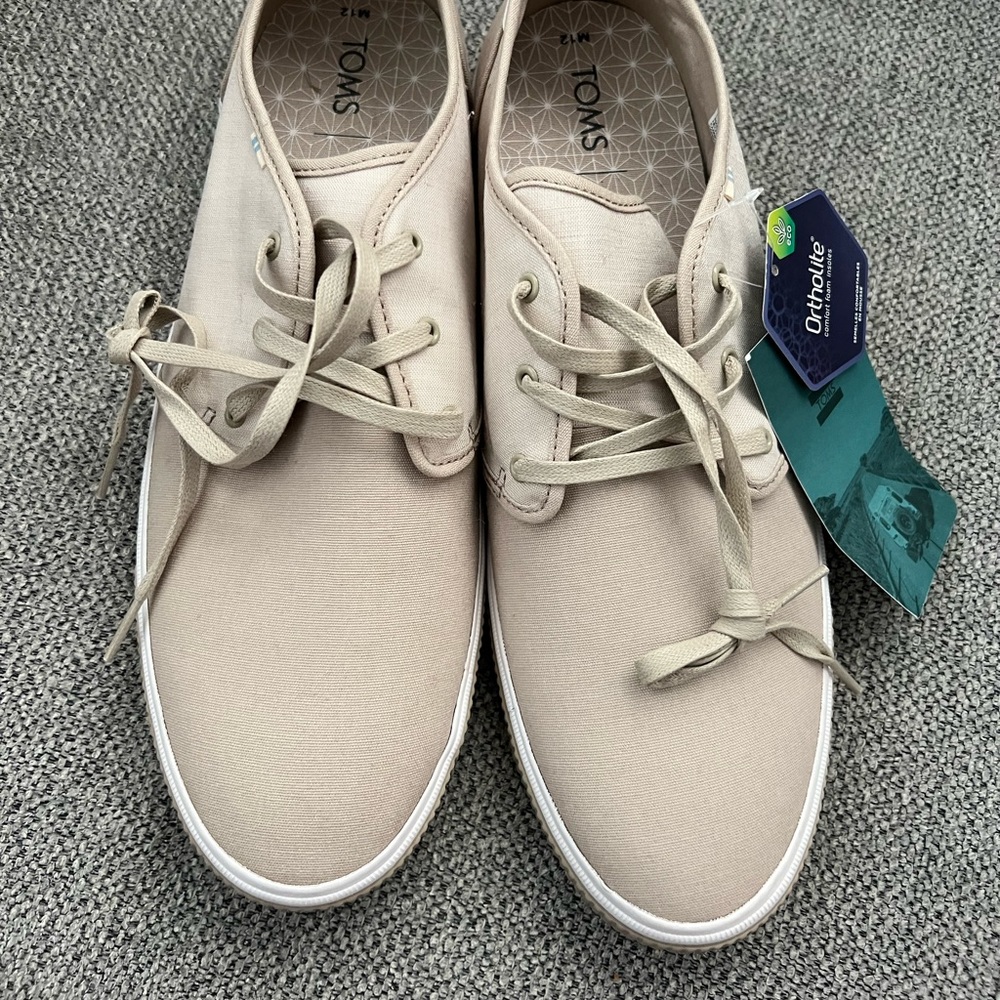 Toms Ortholite comfort foam insoles mens 12 brand new with tags